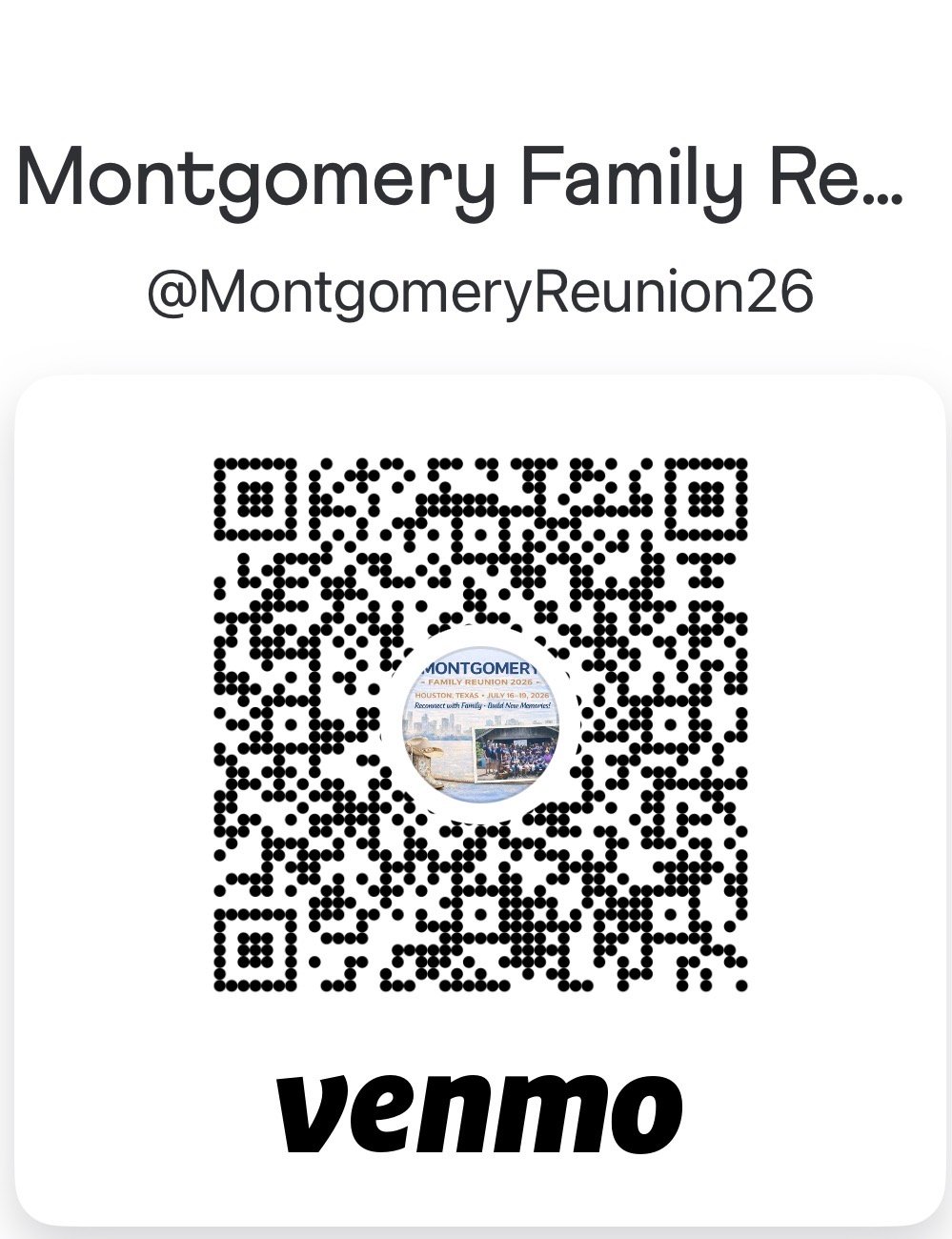 Venmo QR Code